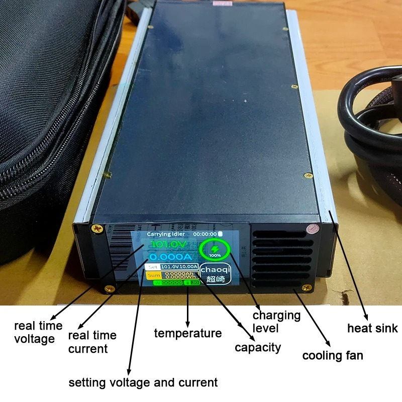 Cargador de Batería de Litio I - 84V 20A Smart Charger reseña y precio