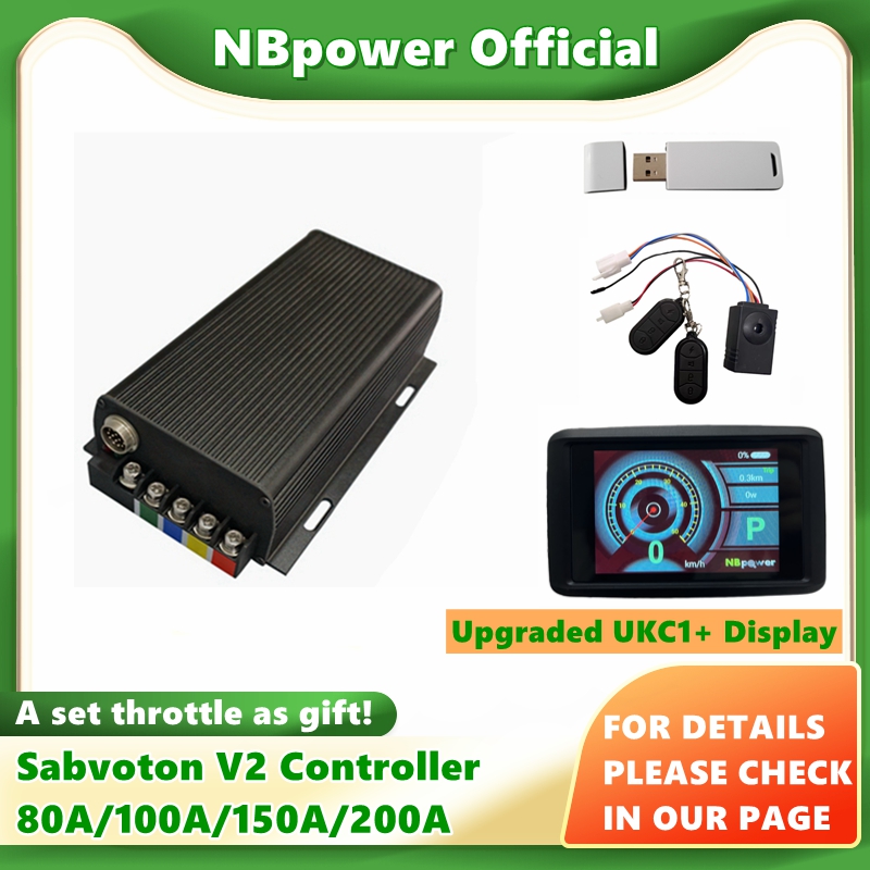 Kit de Controlador Programable - 72V 100A Sabvoton Controller reseña y precio