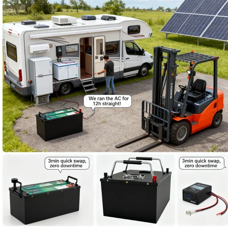 Paquete de baterías de fosfato - 72V 40Ah Lifepo4 Battery Pack reseña y precio